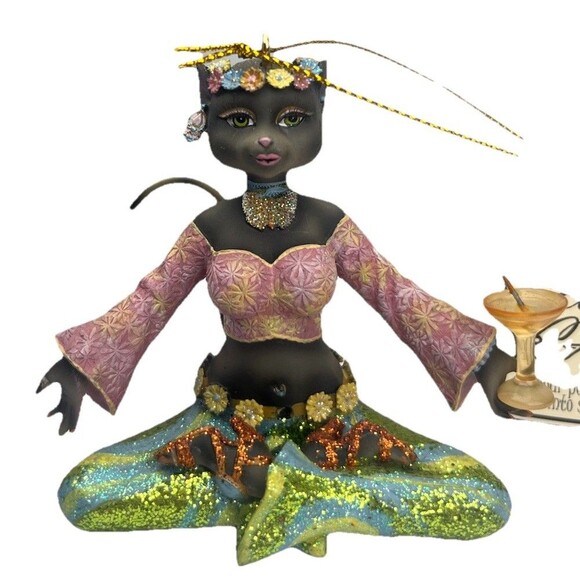 Alley Cats Lushes Margaret Le Van Figurine with Tag Rare Retired 3” Ornament - Picture 4 of 13